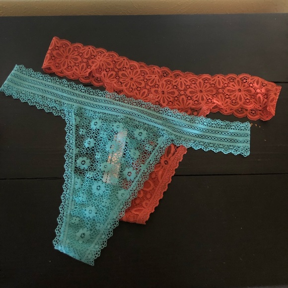 Victoria's Secret Other - 2 Pair Victoria Secrets Thongs